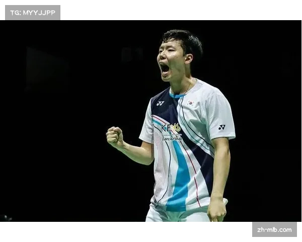 鹰眼挑战成功，韩国选手徐承宰振臂高呼，场面一度沸腾